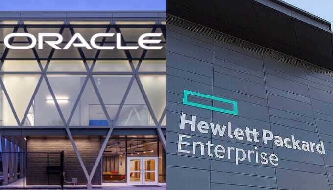      Hewlett Packard  Oracle