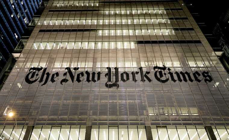 New York Times      "-   "