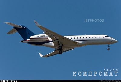 ������� Bombardier Global 6500 � �������� ������� RA-73573
