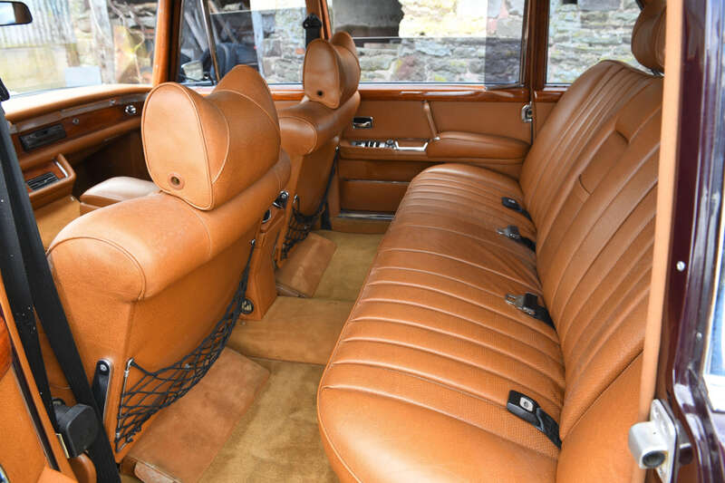 ����� Mercedes 600, Mercedes 600 W100, Mercedes 600 1972, ���� ��������, ���� ����� ���������